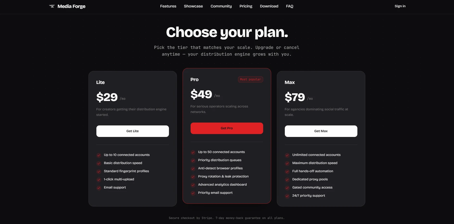 Commercial SaaS Tiers & Flexible Monetization
